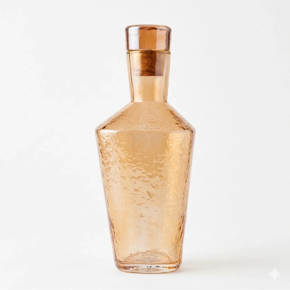 NWT Anthropologie Zaza Honey Luster Decanter